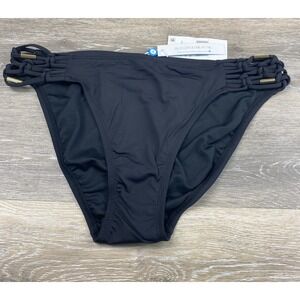 Bleu Rod Beattie Women's La Cote D'azur Macrame Hipster Bikini Bottoms  10